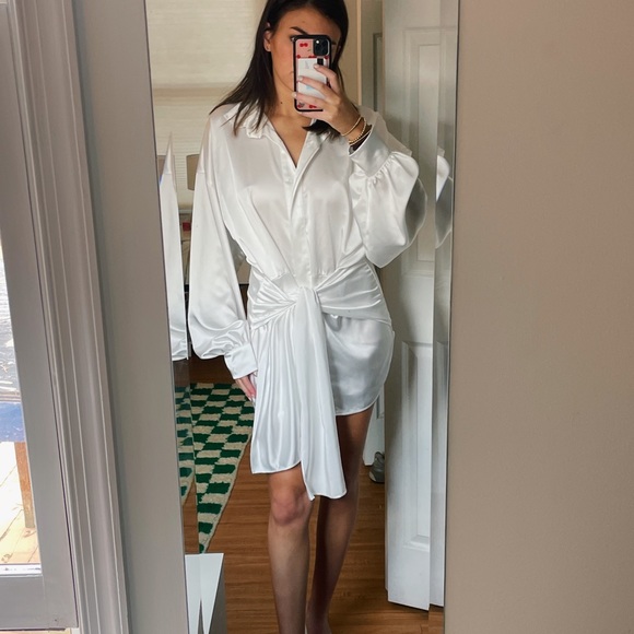 Nonchalant Label Dafne white dress - Picture 3 of 6